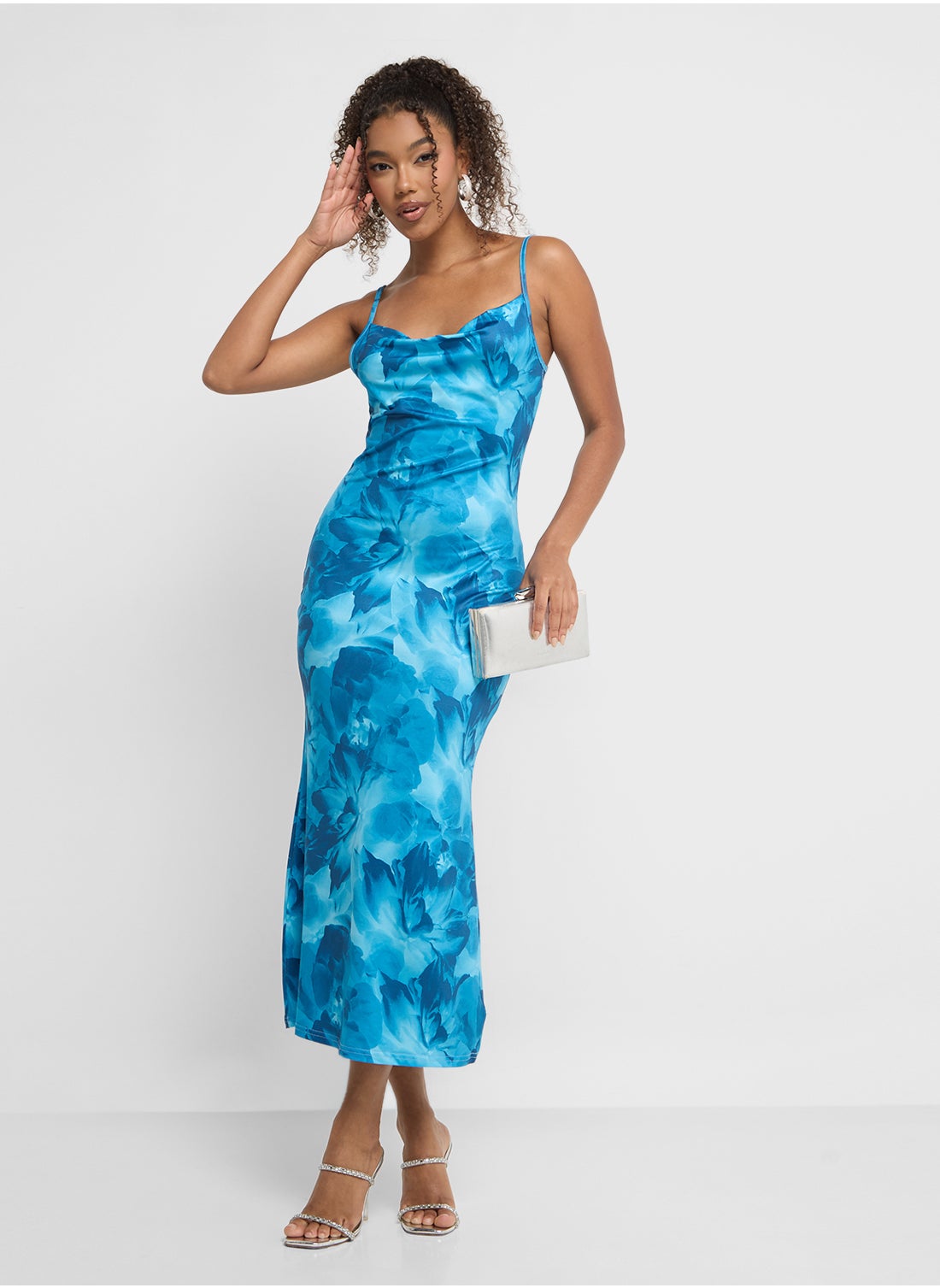 Ella Limited Edition Strappy Shimmer Bodycon Dress for Women