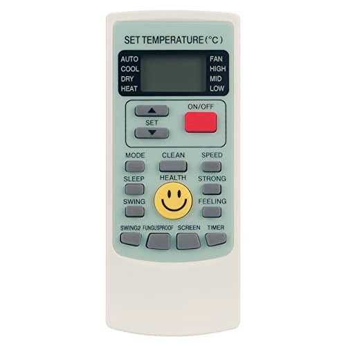 PERFASCIN YKR-H/209E Replacement Remote fit for AUX Air Conditioner Universal AC Remote Control AC A/C Remote Control - Image 1