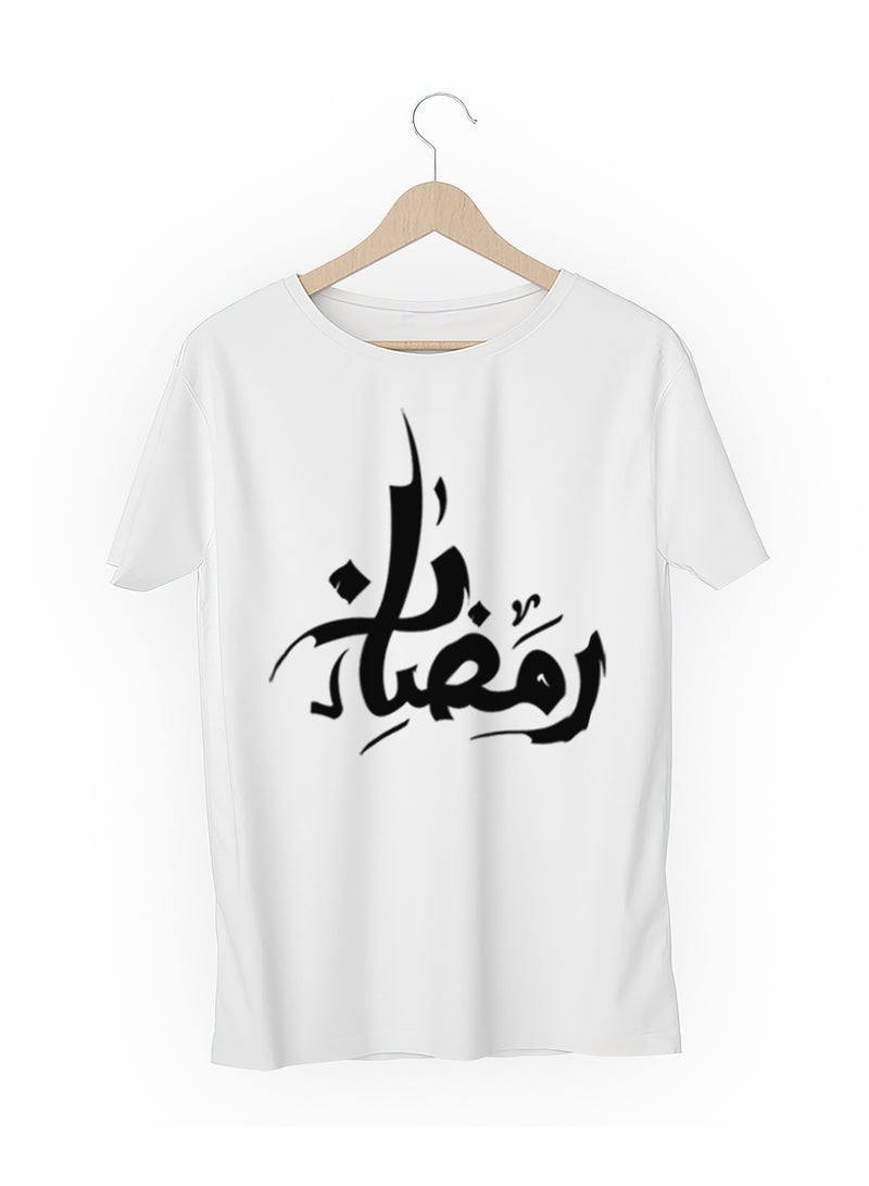 Fashion World Cotton T-shirt Printed with High-quality Ramadan  - Image 3