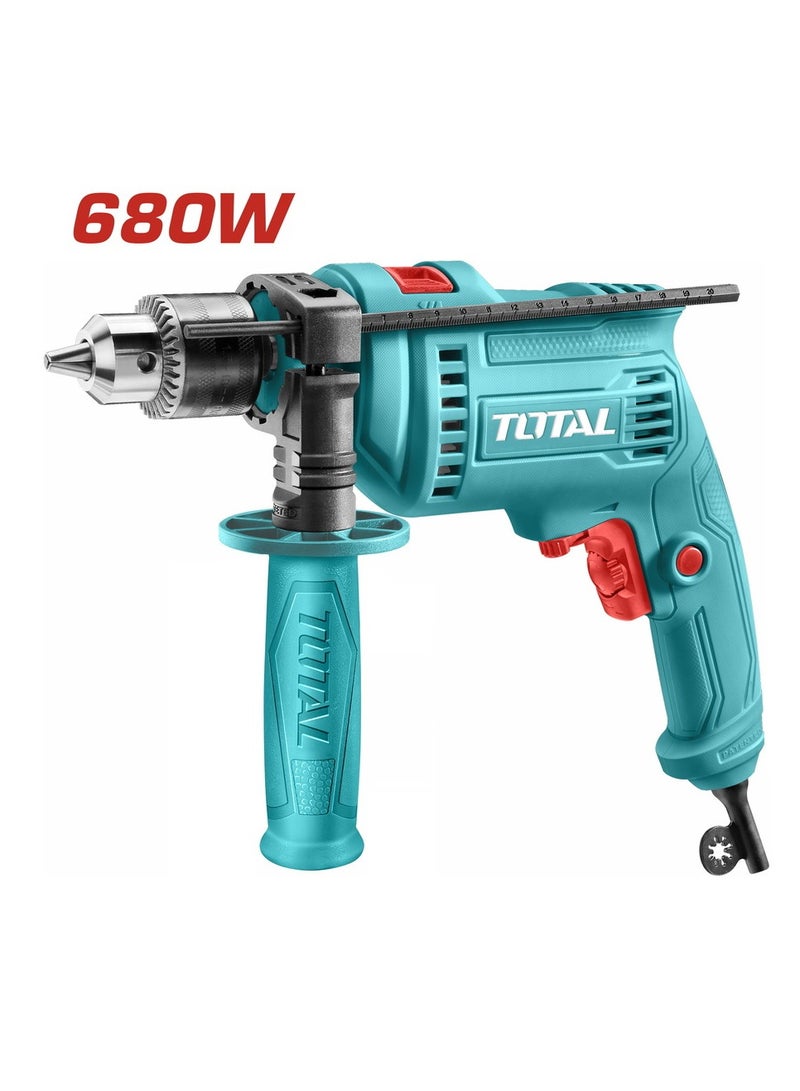 TOTAL Impact drill 680W 13mm -TG1061356
