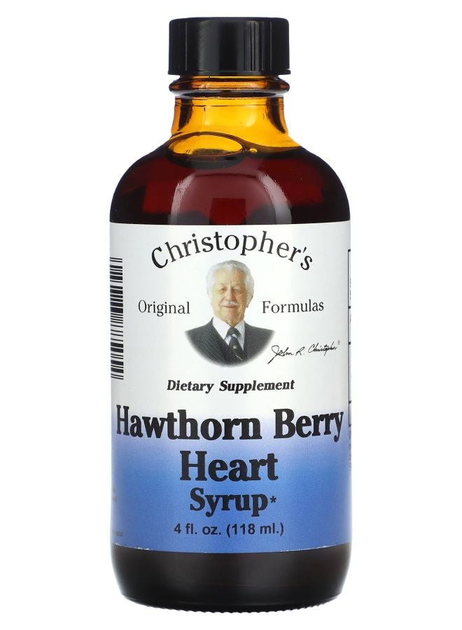 Hawthorn Berry Heart Syrup 4 fl oz (118 ml)