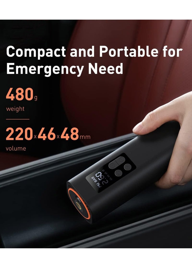 Super Mini Inflator Pump Air Compressor, for Car, Bike and more - Image 3