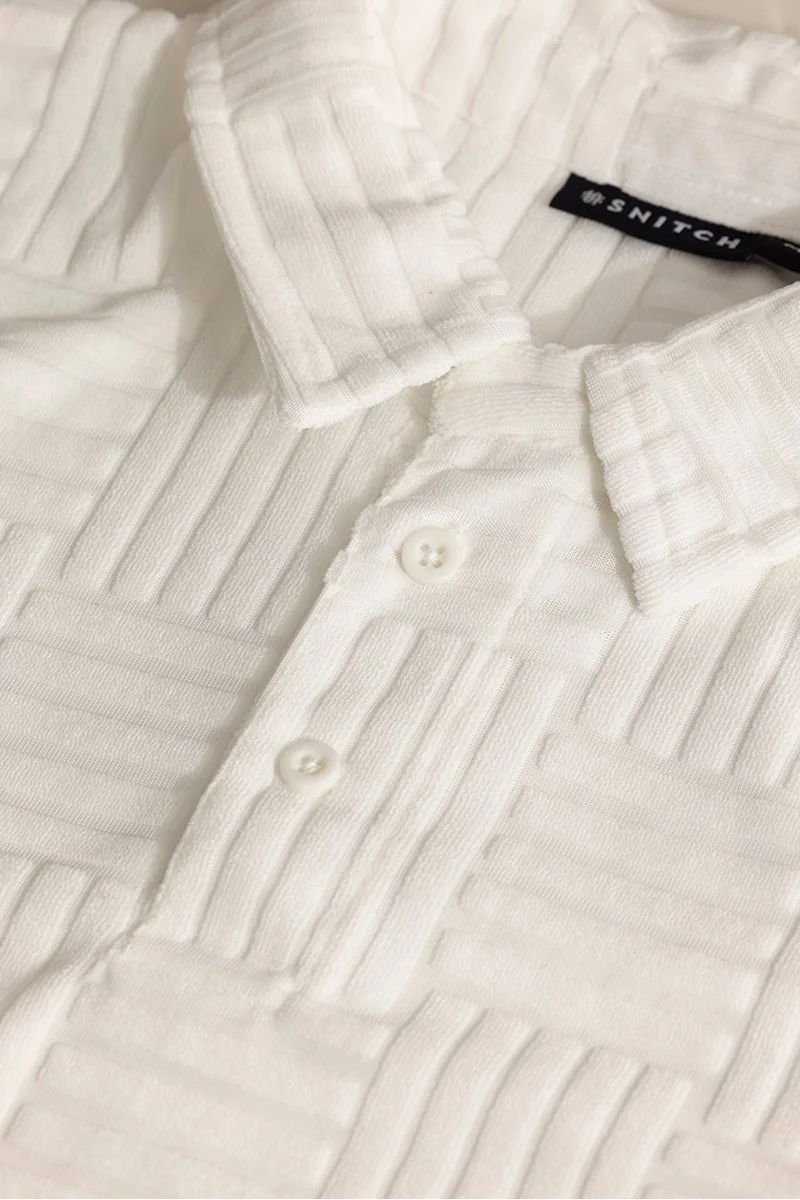 سنيتش تي شيرت أبيض إيزي إسنشالز