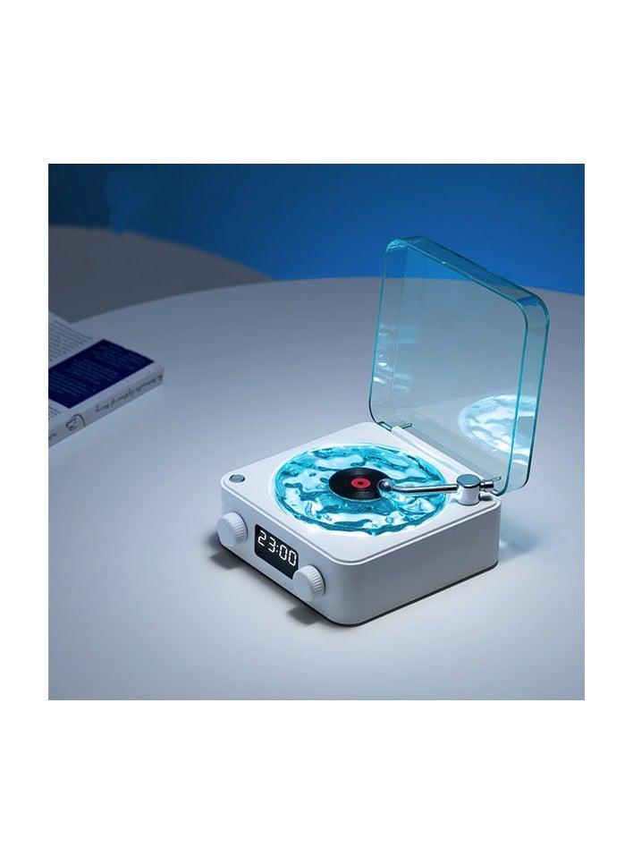 Antica 3-in-1 Gramophone – Vintage Lamp, Bluetooth Speaker & Alarm Clock – Elegant Retro Design for Home & Office - Image 1