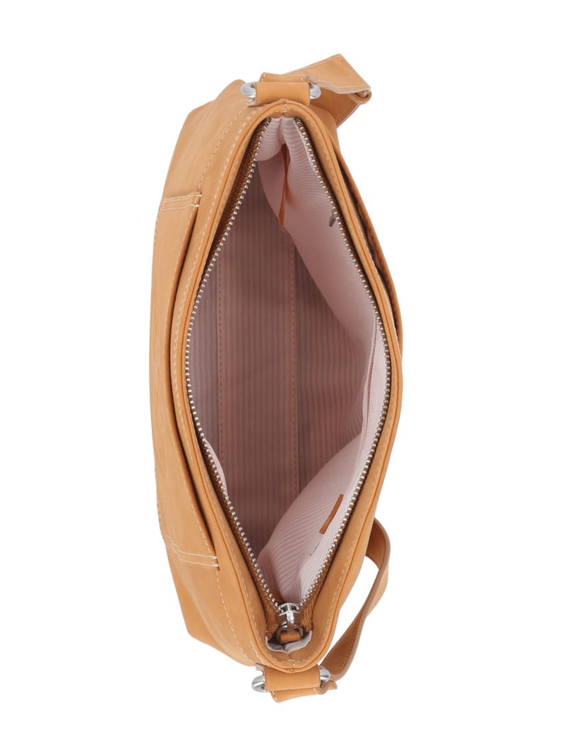 Timberland Timberland Large Leather Crossbody Purse Shoulder Bag, Wheat  - Image 2