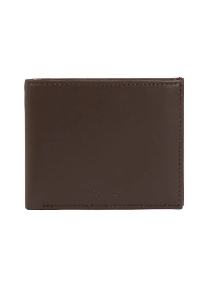 كالفن كلاين Premium Bifold 5Cc W/Coin Wallet