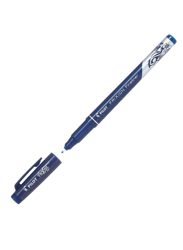 PILOT 3-Piece Frixion Erasable Fineliner Pen Blue Ink - Image 3