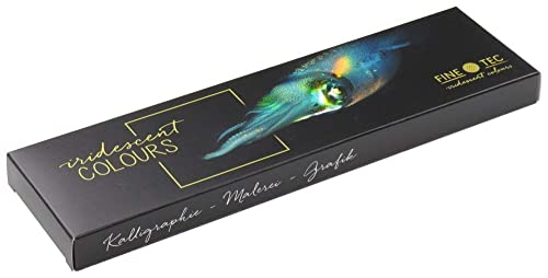 Finetec, Artist Pearlescent, F5600, Watercolor Paint, Assorted Pearlescent Colors - 24 Color Set - Image 2