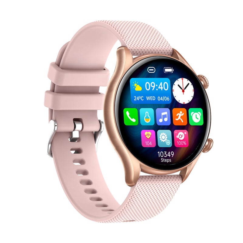 Smartwatch: 1.32" 360*360 HD Curved Display, Skin-Friendly Silicone Strap - Bluetooth Calling & AI Voice Assistant, Fitness Tracker for Health Monitoring, Daily Activity Tracking & Outdoor Workouts - Image 2