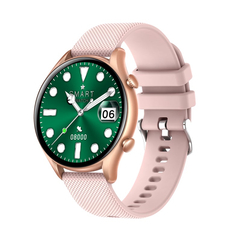 Smartwatch: 1.32" 360*360 HD Curved Display, Skin-Friendly Silicone Strap - Bluetooth Calling & AI Voice Assistant, Fitness Tracker for Health Monitoring, Daily Activity Tracking & Outdoor Workouts - Image 1