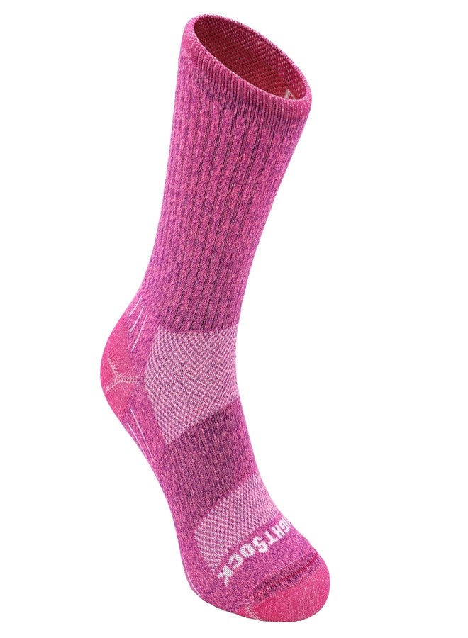 Wrightsock Escape Crew Hiking Socks for Men and Women - Cushioned, Eco-Friendly Anti Blister Socks - American Made - Image 1