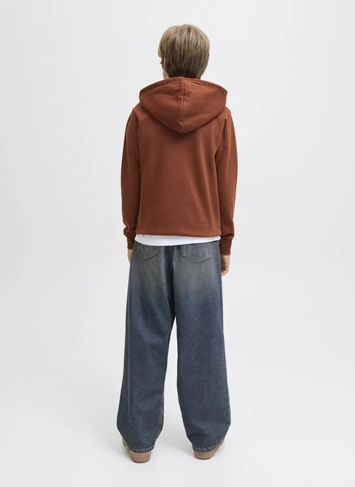 جاك وجونز جونيور Kids Jjecaleb Varsity Hoodie