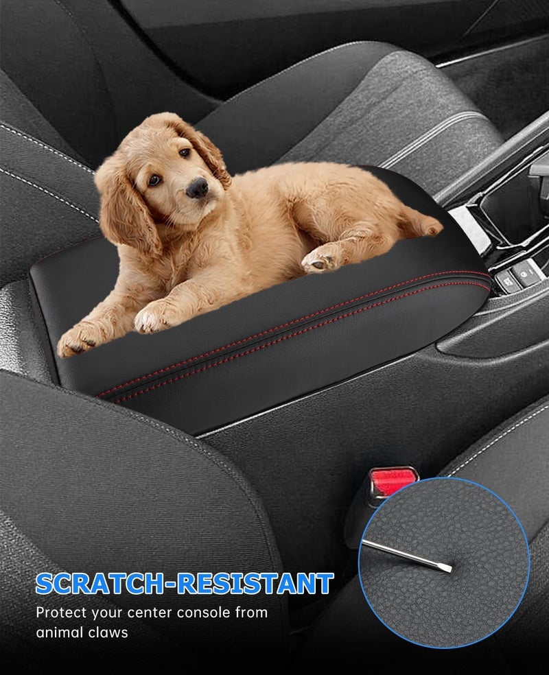 INTGET Leather Armrest Cover for Honda Accord - Image 5