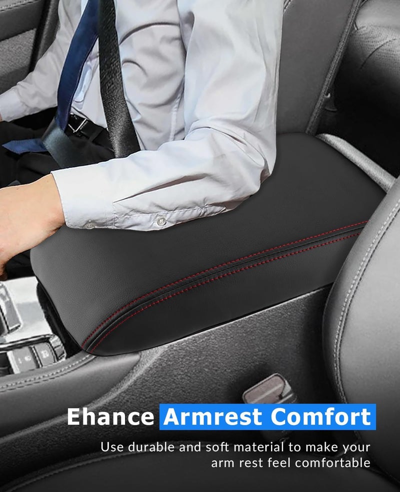INTGET Leather Armrest Cover for Honda Accord - Image 4
