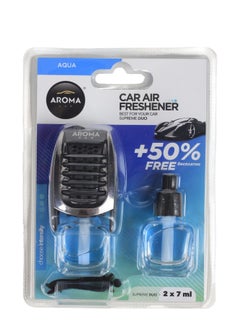Aroma Car_Aqua Car Air Freshener Duo 2*7ml