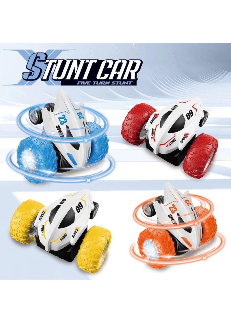 لعبة سيارة ، خمس حركة طويات ، عجلات ملونة ، سيارة لعبة ريموت مع إضاءة ألوان متعدده - Image 1