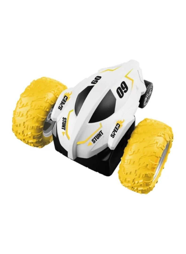 لعبة سيارة ، خمس حركة طويات ، عجلات ملونة ، سيارة لعبة ريموت مع إضاءة ألوان متعدده - Image 2