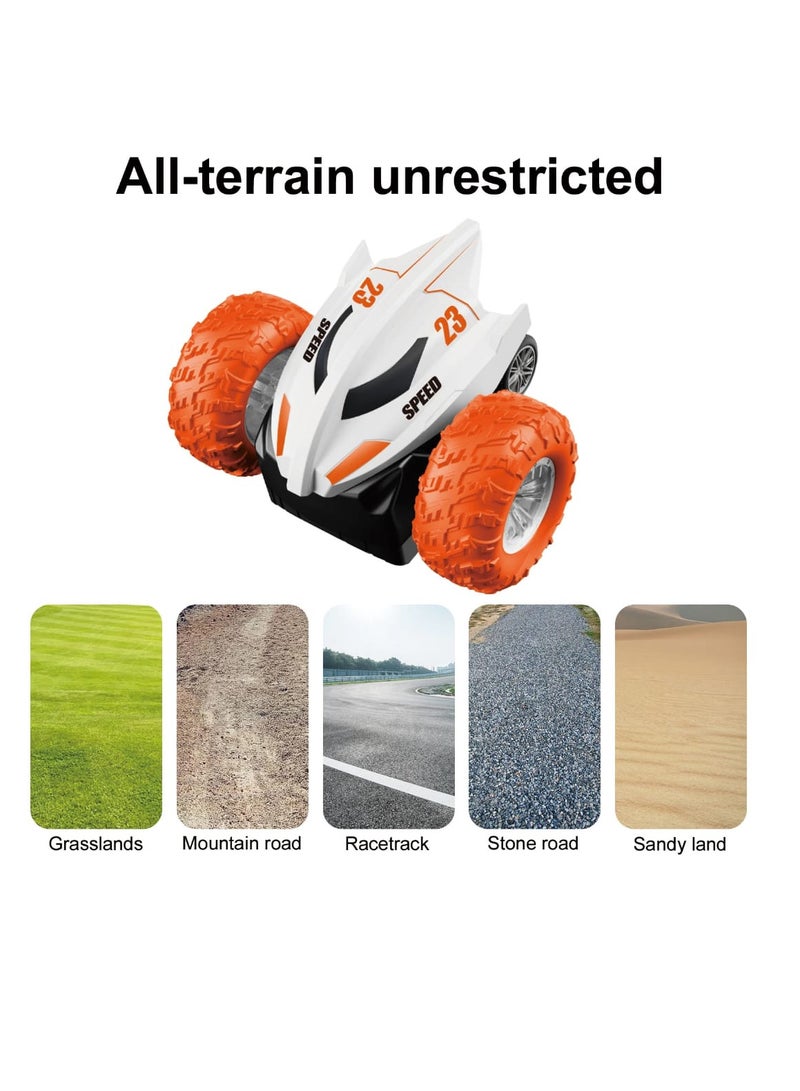 لعبة سيارة ، خمس حركة طويات ، عجلات ملونة ، سيارة لعبة ريموت مع إضاءة ألوان متعدده - Image 4