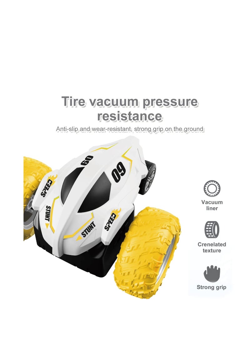 لعبة سيارة ، خمس حركة طويات ، عجلات ملونة ، سيارة لعبة ريموت مع إضاءة ألوان متعدده - Image 5