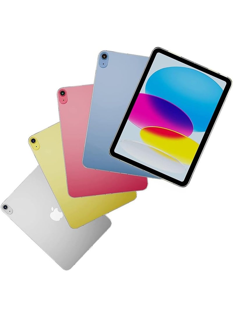Muzz Flexi Slim Gel Case for Apple iPad 11-inch (2025), 10.9-inch (2022), Clear, Anti Scrach, Silicone (Clear Classic) - Image 5