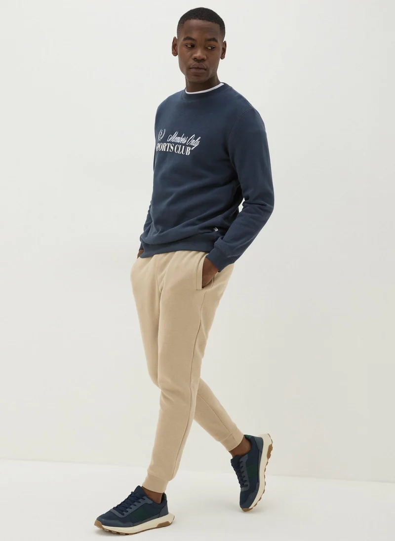 Matalan Stone Slim Fit Jogging Bottoms