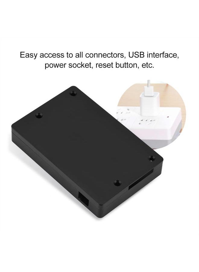 Thoraya Aluminum Enclosure Box Protective Case for Mediatek X20 Development Board for 96 Board Black  - Image 3