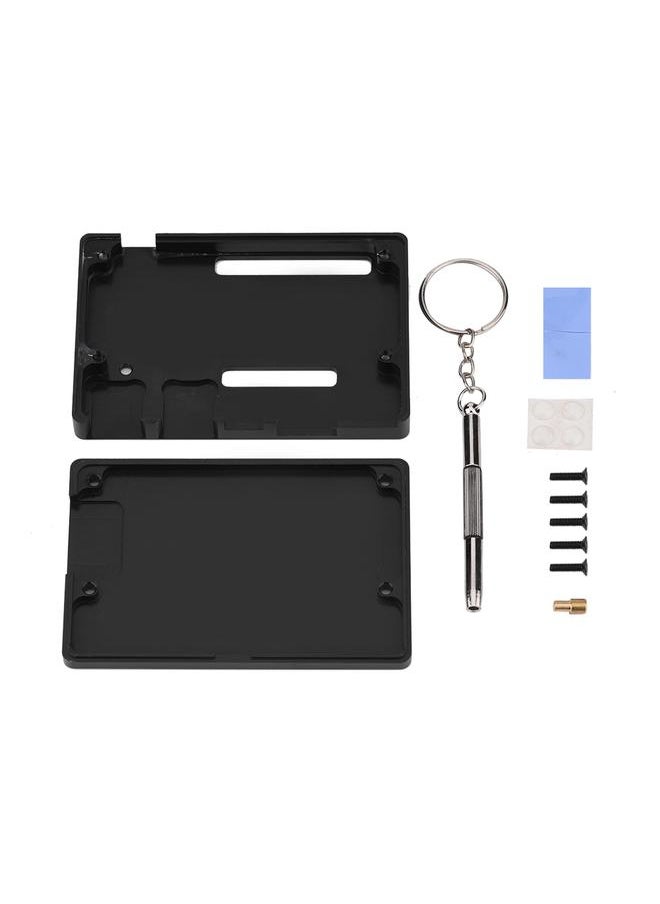 Thoraya Aluminum Enclosure Box Protective Case for Mediatek X20 Development Board for 96 Board Black  - Image 1