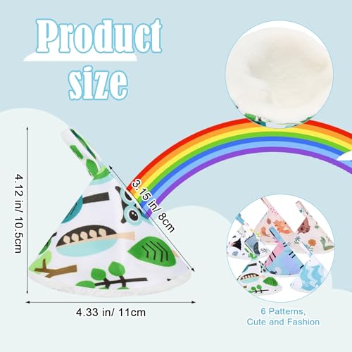YSSPPOY 12 Pcs Peepeeteepe for Baby Boy, Reusable Pee Peep Teepee Baby Boy with Hang Loop(6 Patterns) - Image 4