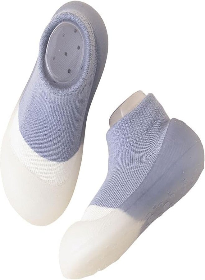 TS WITH TECHSUN Walking Baby Sneakers Floor Socks Plain Cotton Lightweight Soft Sole Casual Anti Slippery Shoes For Party, (20/21 (Sole (L) -12.5CM) (12-16 Months), Kids Shoe) - Image 1