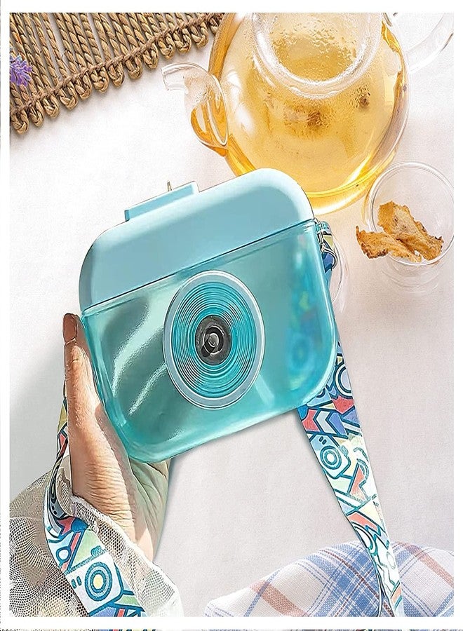 Tera13 TERA 13 Kids Water Sipper (1 pcs) Camera Shape Water Sipper Bottle for Kids - BPA-Free, Leak-Proof, and School and Outdoor for Kids Girls & Boys Birthday Return Gifts - Image 2