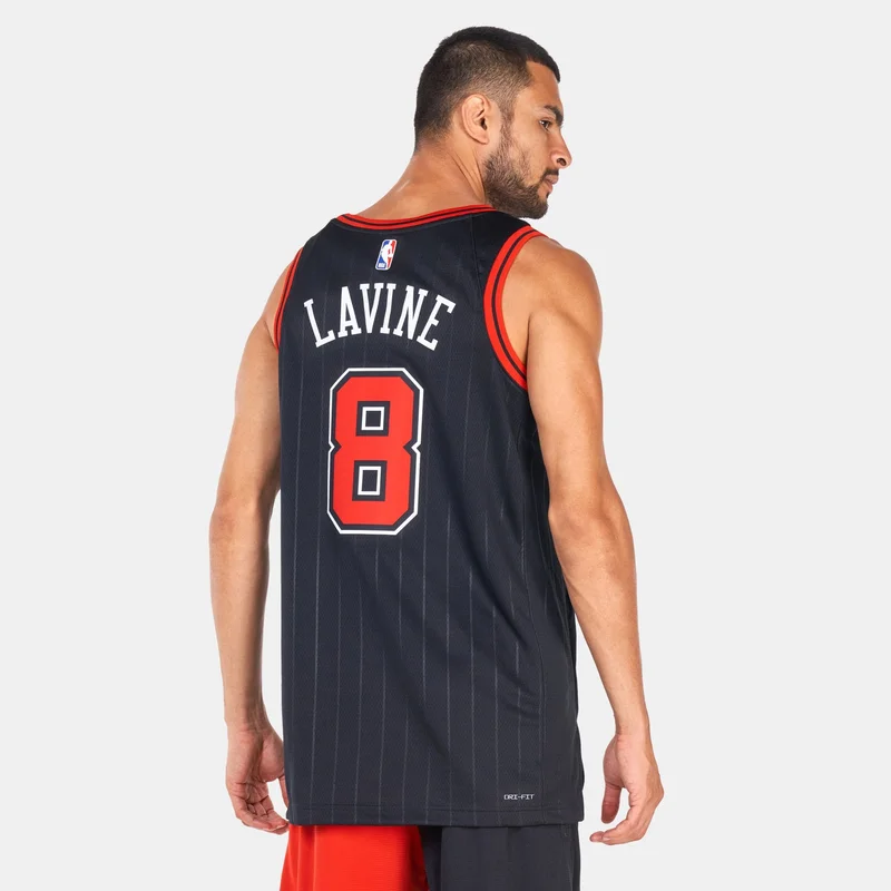 جوردن تيشيرت كرة السلة ان بي ايه شيكاغو بولز ستيتمنت إديشن سوينجمان للرجال