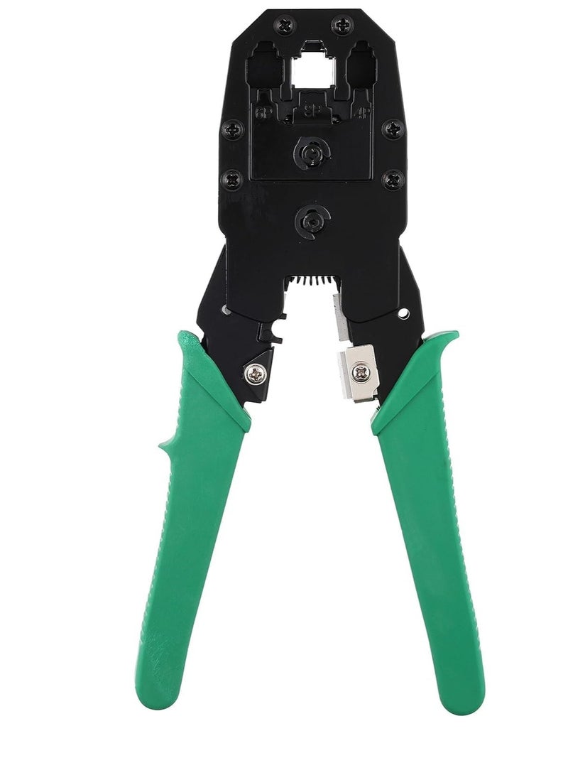 cable crimper pliers and wire cutter crimp pc network tool - Image 1