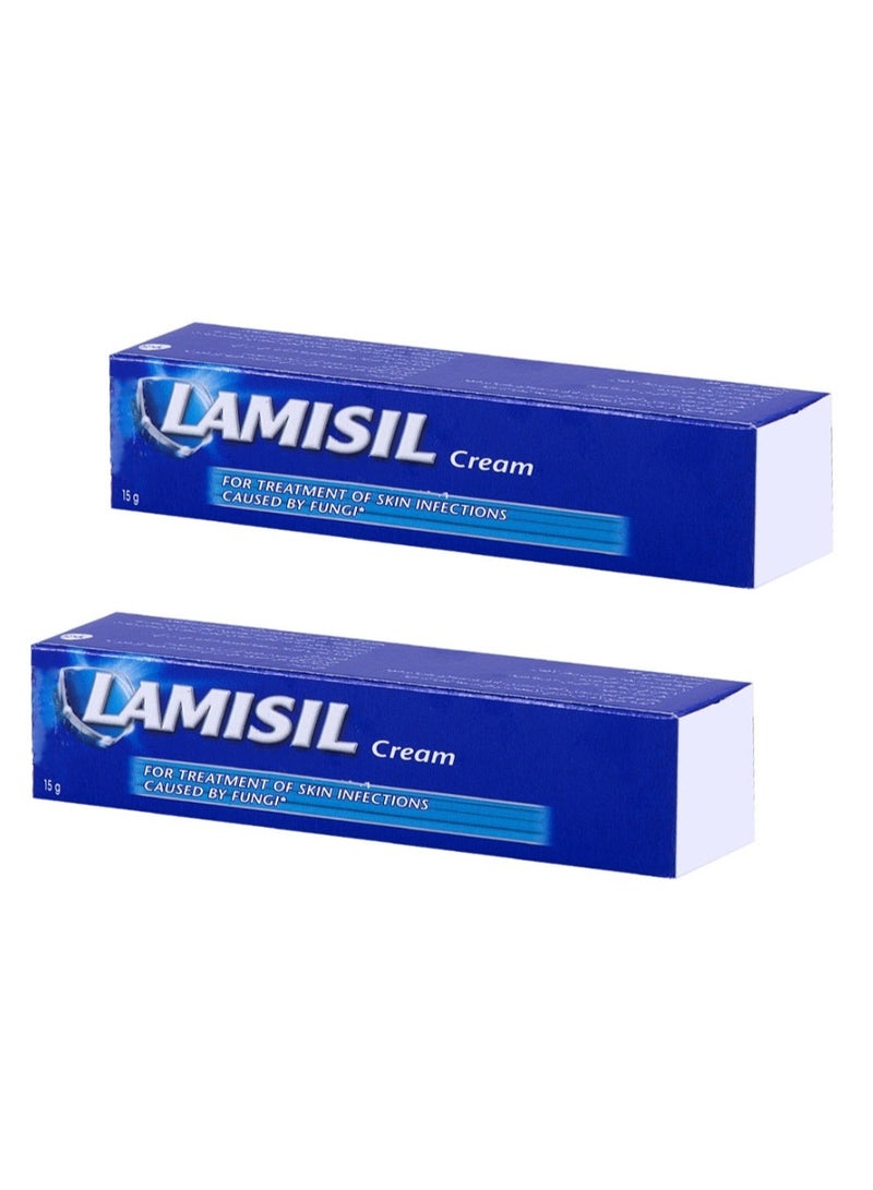 Lamisil Cream 15g - Pack of 2