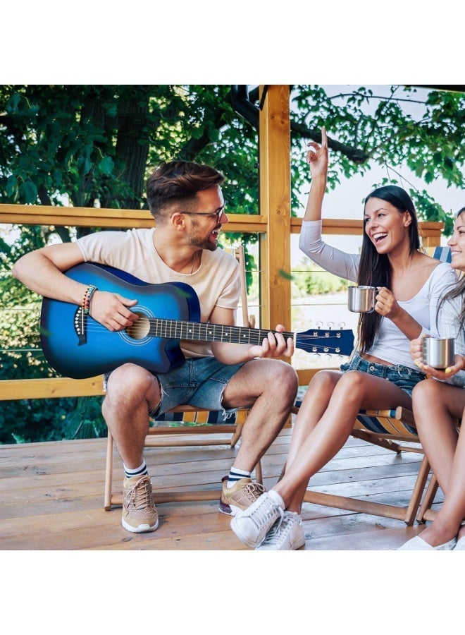 Sharpdo 40 Inch Classical Guitar Kit With Strings Gig bag Tuner Picks Strap for Beginners Adults Kids Birthday Gift - Image 3