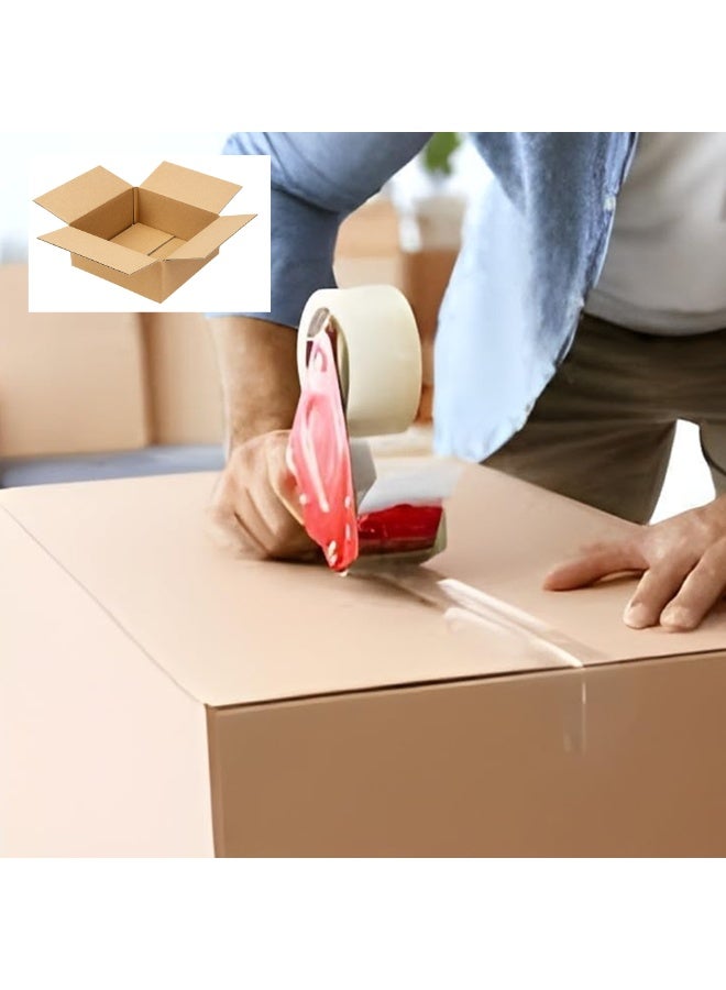Royal Apex 3-Ply Corrugated Cardboard Moving Box (26 x 23 x 10 cm) – Shipping, Storage & Gift Packing Cartons – Durable Kraft Packaging – Pack of 10 - Image 5