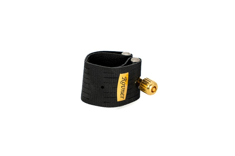 Rovner Ligature & Plastic Cap for Alto Standard Saxophone - MKIII Ligature for Hard Rubber Mouthpiece (C-1RL) - Image 4