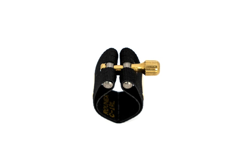 Rovner Ligature & Plastic Cap for Alto Standard Saxophone - MKIII Ligature for Hard Rubber Mouthpiece (C-1RL) - Image 5