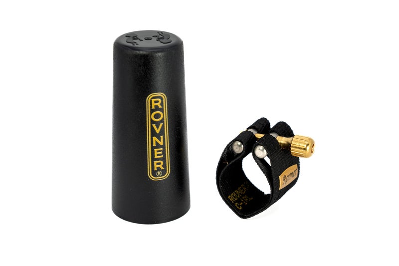 Rovner Ligature & Plastic Cap for Alto Standard Saxophone - MKIII Ligature for Hard Rubber Mouthpiece (C-1RL) - Image 3