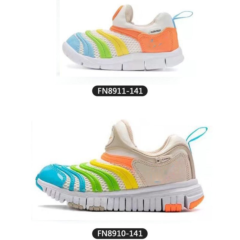 2025 Summer Caterpillar Large Mesh Children'S Shoes Slip-On Breathable Toddler Shoes For Boys And Girls Putian Factory - Image 4