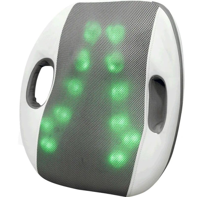 POWEREST 3D Rolliing Ergonomic Massage Cushion With 12 Massage Heads And Massage Pillow For Back Leg With Heating - Image 1