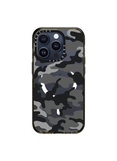 MagSafe Impact Case, Compatible w/ iPhone 15 Pro - 8.2Ft. Drop Protection, Shock Absorbing, Slim & LightWeight, Eco-Friendly, Wireless & MagSafe Charging Compatible - Camo Over Black