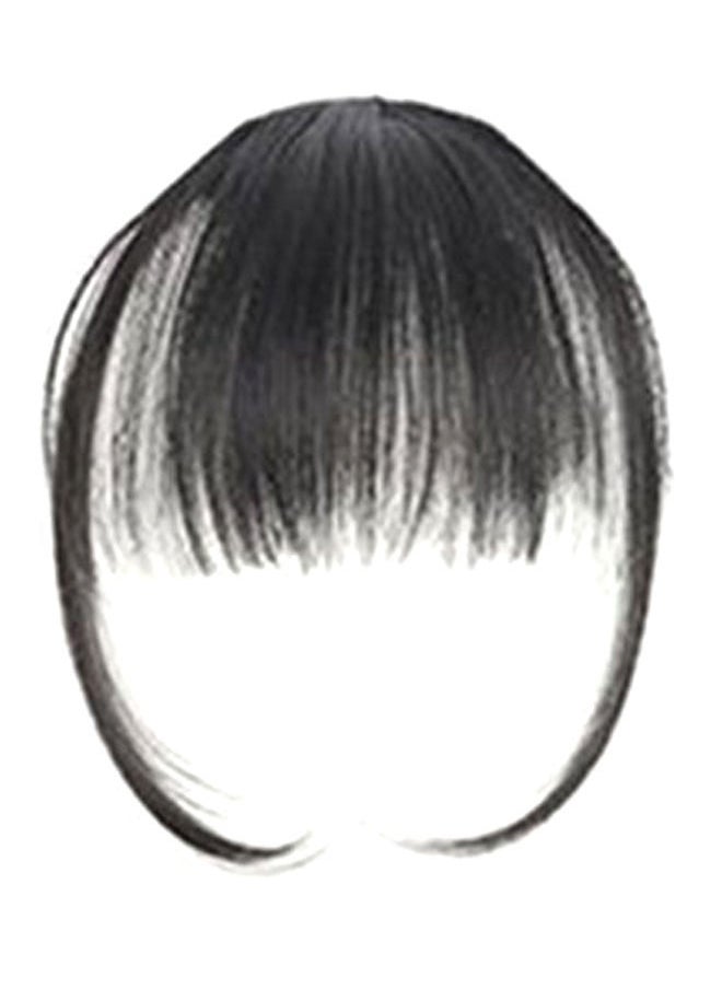 NIBEMINENT - Front Neat Air Fringe Bang Hair Extension Black - Image 1
