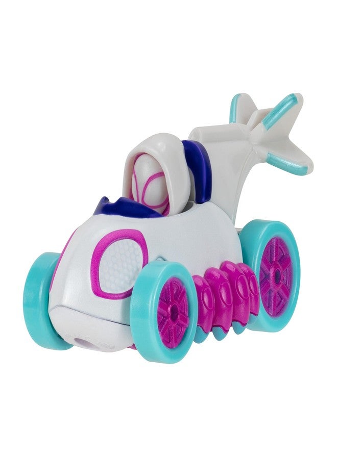 Spidey and his Amazing Friends Amazing Metals Race Car 1:64 Scale (Ghost-Spider) - Image 2