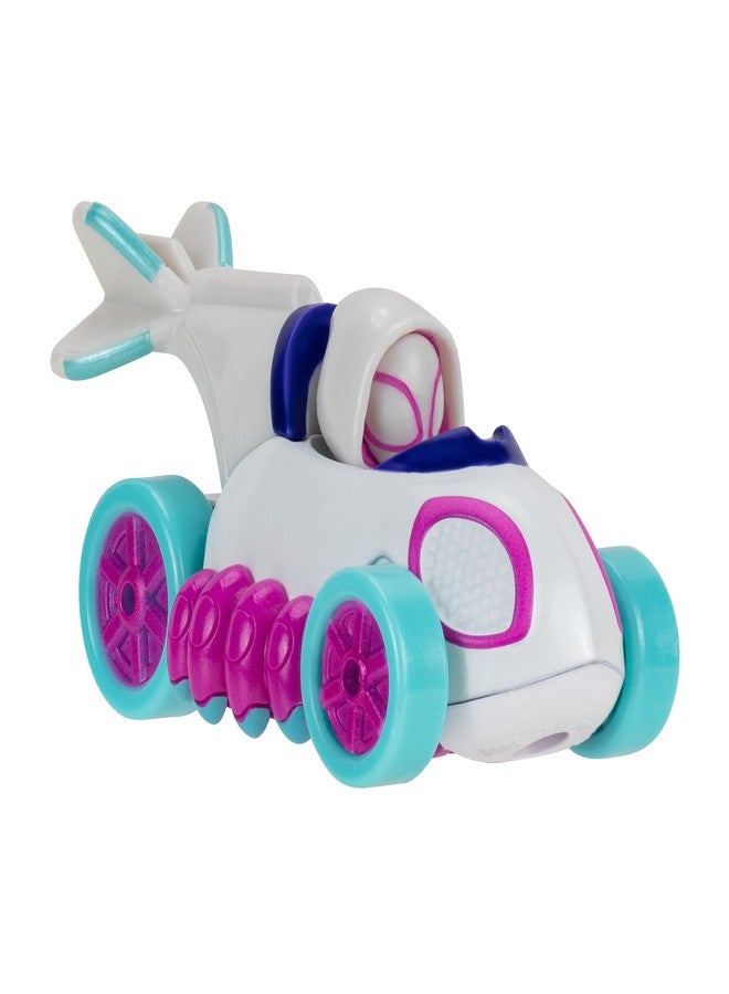 Spidey and his Amazing Friends Amazing Metals Race Car 1:64 Scale (Ghost-Spider) - Image 4