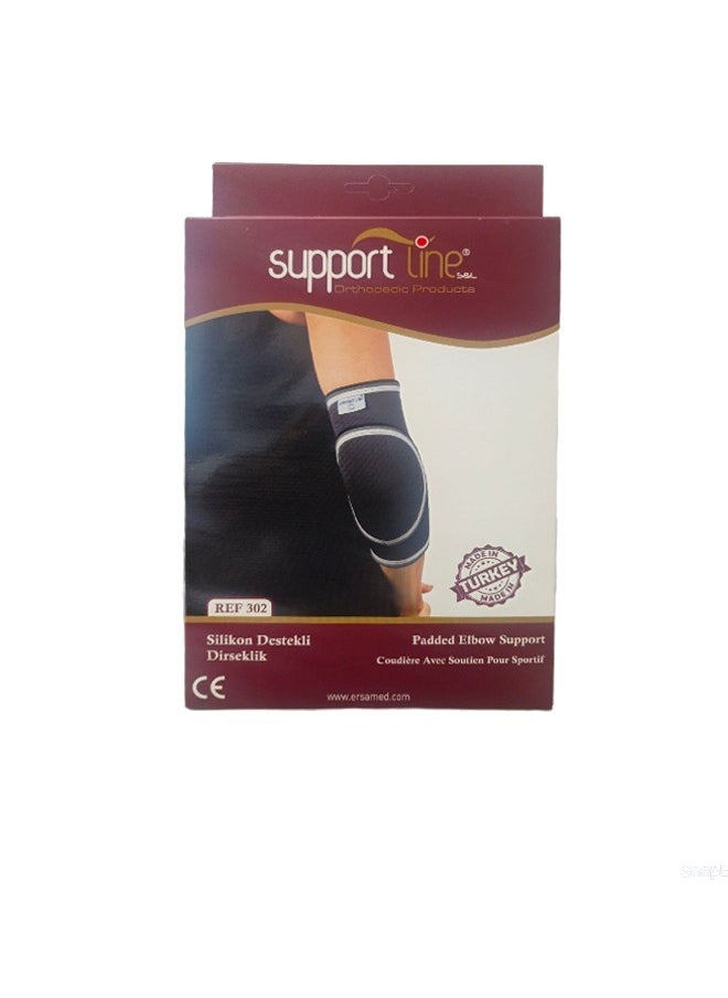 SupportLine REF 302: XL Padded Elbow Support - Cushioned Comfort for Enhanced Performance  - Image 3