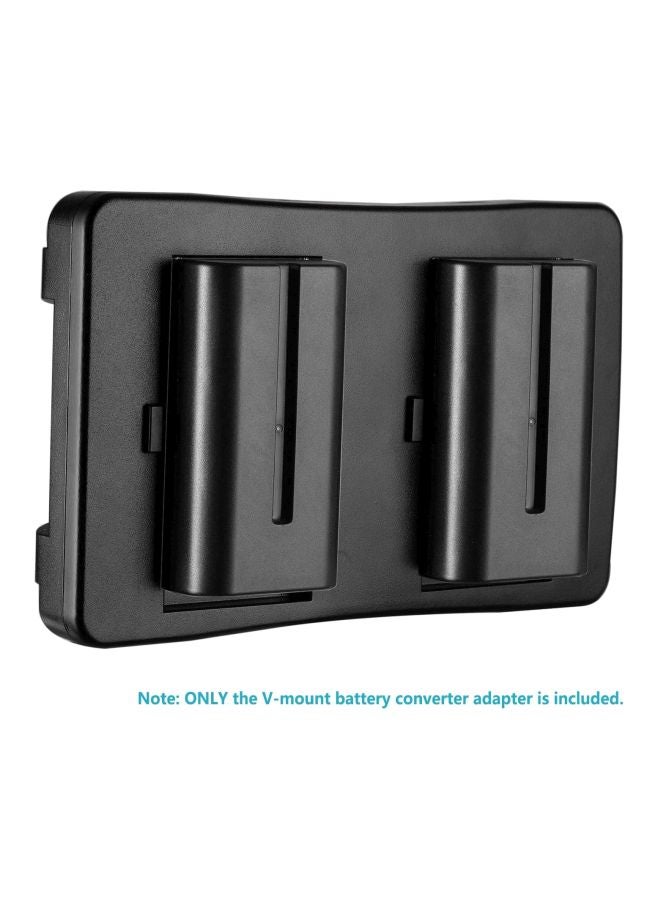 Loquat F2-Bp Np-F Battery To V-Mount Battery Converter Adapter Black  - Image 4