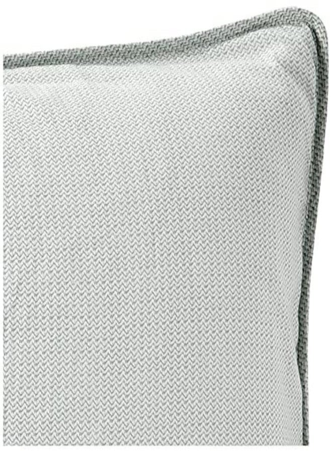 Tommy Bahama - Standard Sham, Cotton Bedding with Envelope Closure, Pre-Washed for Extra Softness (Serenity Palm Blue, 21" x 27") - Image 3