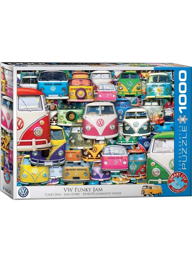 eurographics 5423 Volkswagen Funky Jam 1000Piece Puzzle - Image 1