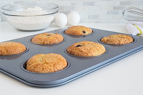 Fox Run Large Muffin Top Pan, 14 x 10.5 x 0.5 inches, Metallic - Image 2