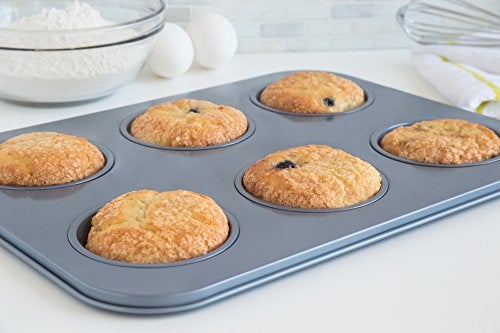 Fox Run Large Muffin Top Pan, 14 x 10.5 x 0.5 inches, Metallic - Image 3